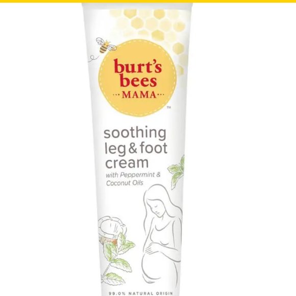 Burt's Bees Mama Bee Soothing Leg and Foot Cream - Picture 1 of 1